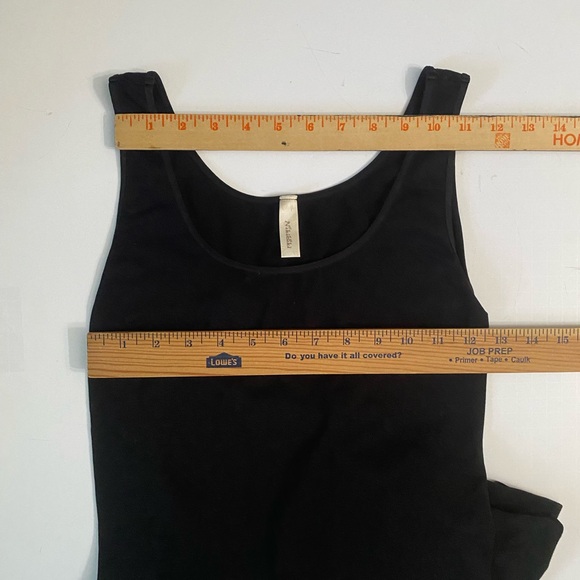 NIKIBIKI SEAMLESS SOFT & SUPER STRETCHY SCOOP NECK DRESS TANK CAMI one sz black - Picture 4 of 7